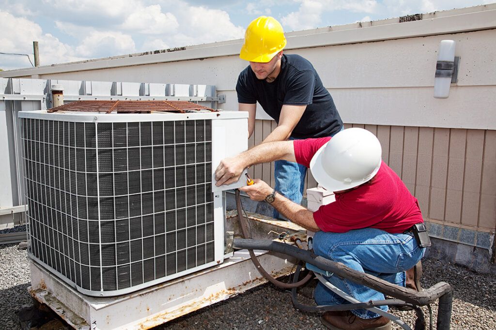 HVAC System Upgrade Signs